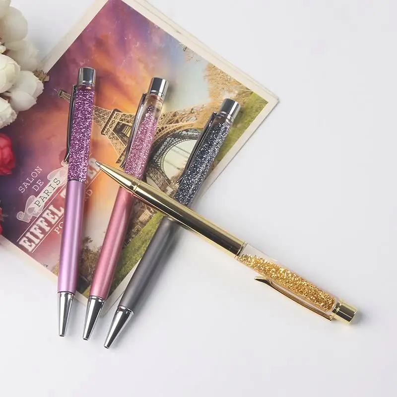 custom pen with liquid ball pen import floating oil pen