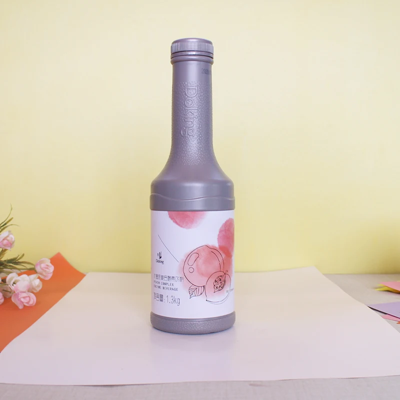 Doking health good taste Peach compound enzyme beverage