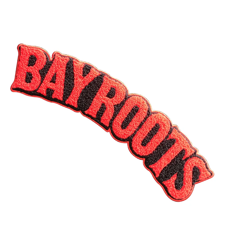 Custom Embroidery Patch Iron On Heat Cut Embroidery Patch Custom Chenille Patches