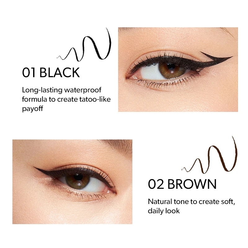 Perfect Diary Liquid Eyeliner Long Lasting Liquid Eyeliner New Arrival High Grade Quick Dry Waterproof 24h Long Lasting Eyeliner