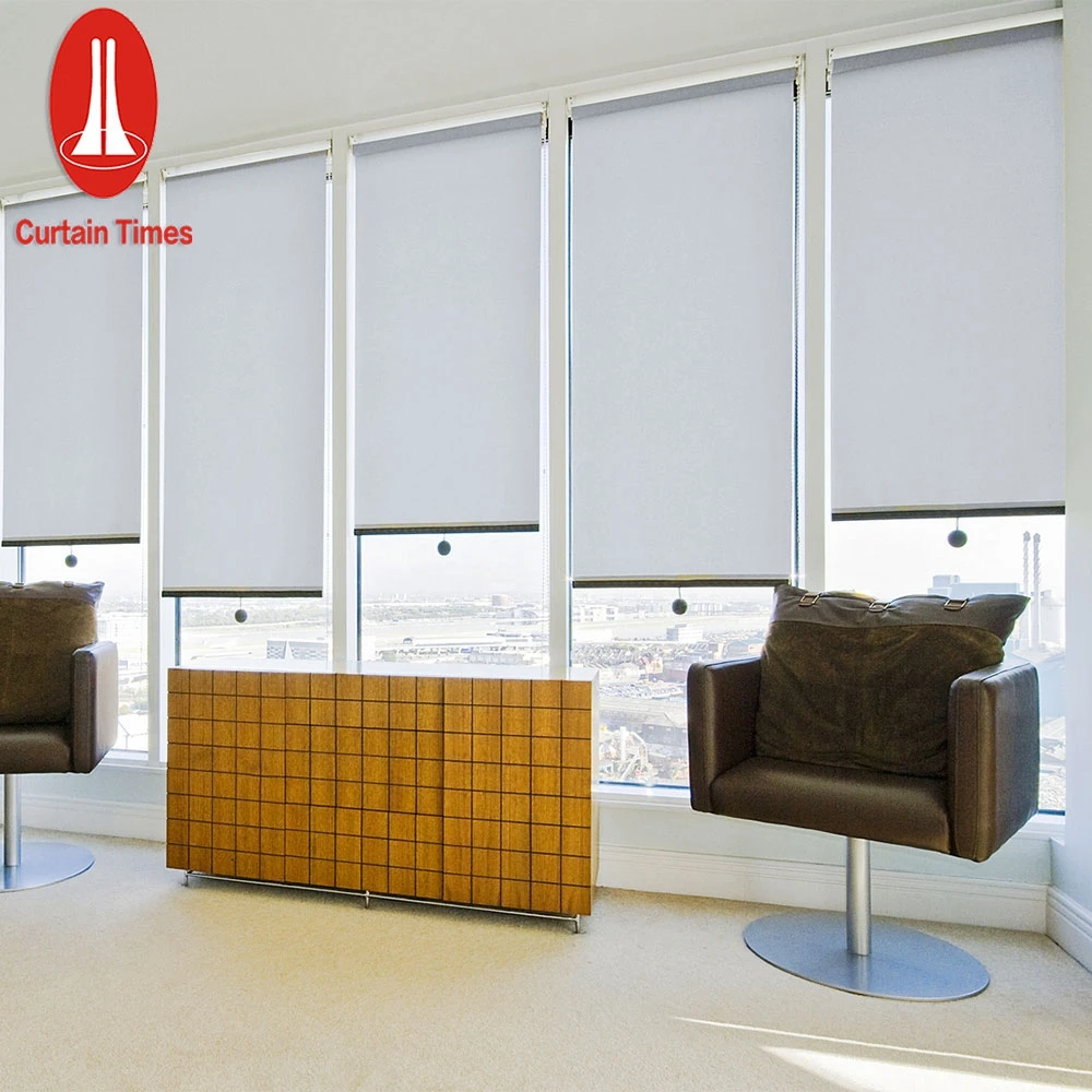 carefully sclected materials bottom cutting tubular parts sunshade blinds vision roller battery operated