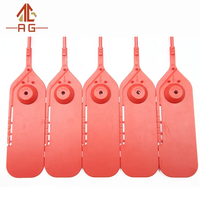 AG-055 Tear Off Tamper Evident Plastic Seal Self-locking Mechanical Seal