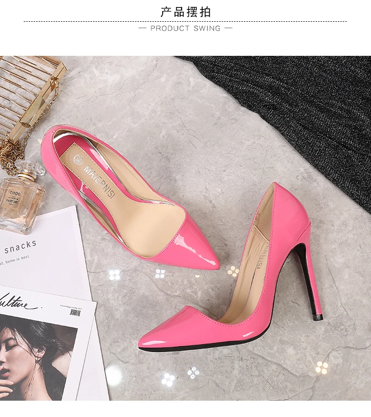 
New Products Tacones Altos Women Bridal Wedding High Heels Pump Shoes for Ladies 2021 