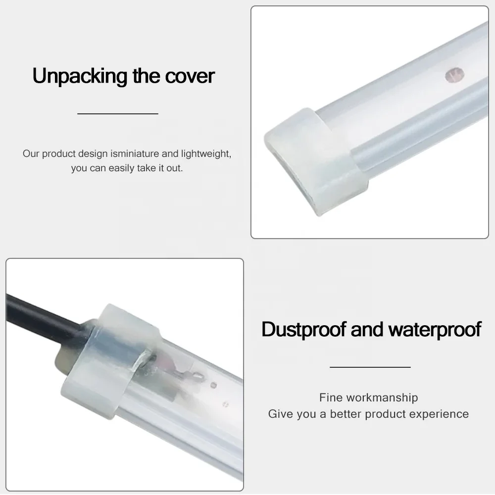 30cm 45cm 60cm Vehicle Drl Flexible guide Tube Strip Led Car Daytime Running Lights Soft Turn Signal flow Angel Eyes Car Styling