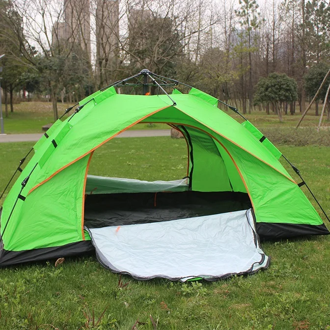 foldable outdoor huge automatic family picnic camping tent