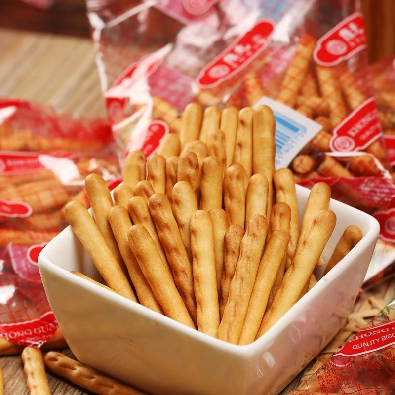 100g snacks long biscuits finger biscuits crackers snacks cookie stick Biscuits