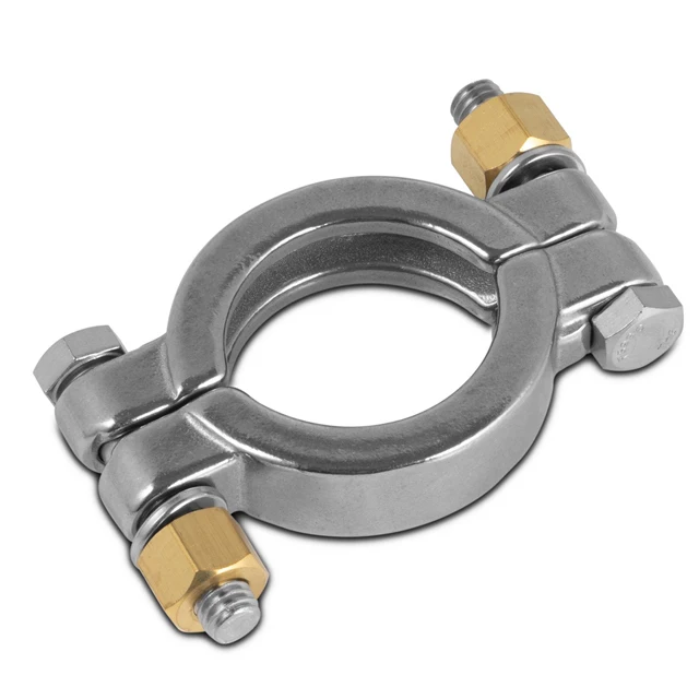 stainless steel ss ss304 304 ss316 316 single pin double pin 13MHH 13CS Sanitary Hygienic tc triclamp tri clover ferrule Clamp