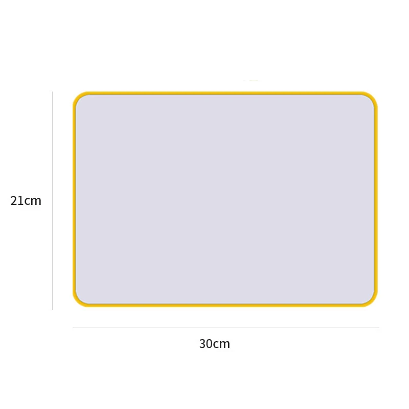 Hot Sale Double Sided A4 Desktop Whiteboard Colorful customized Kids Magnetic Dry Erase Lapboard for Student Teaching