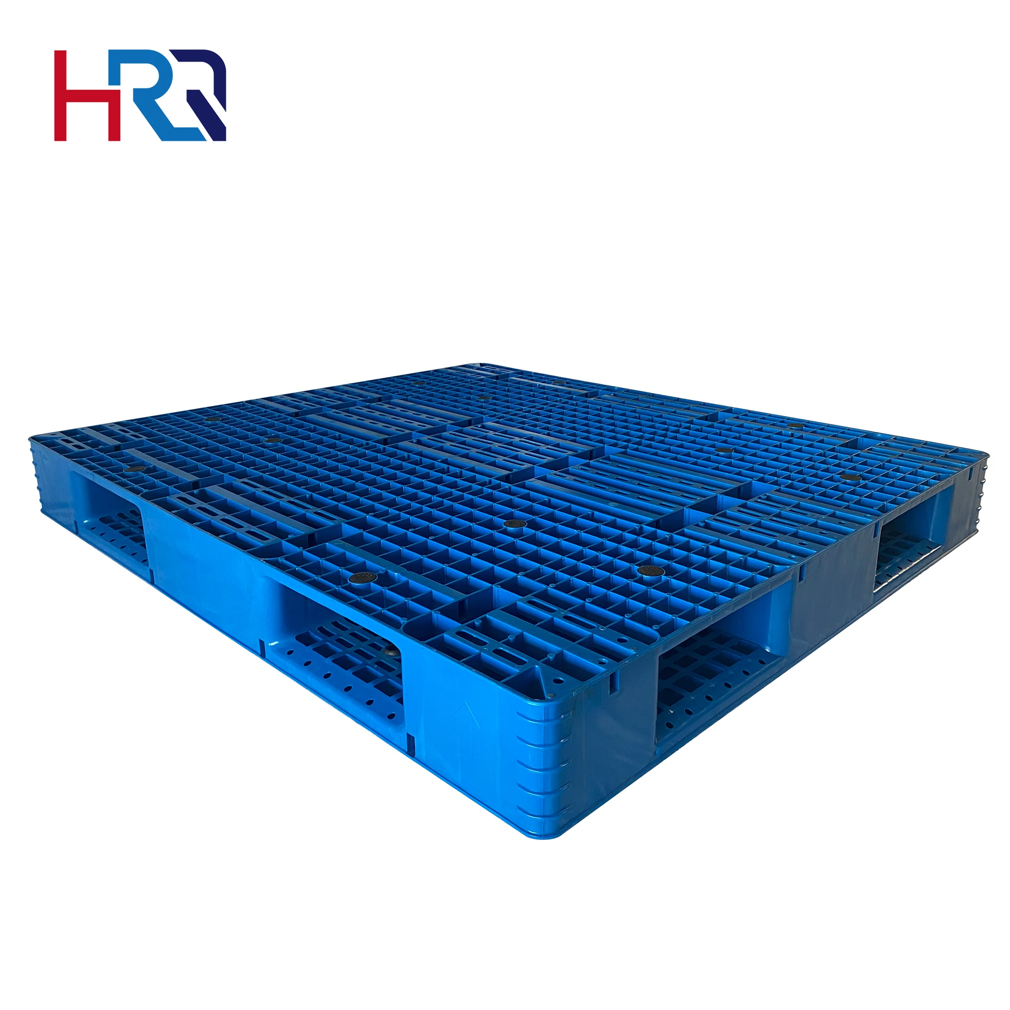Export to Europe High Quality Heavy Storage Stackable Plastic Industry Sales of Double Sided Plastic Pallets