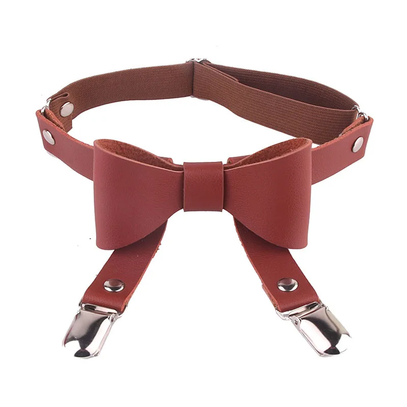 Fashion Punk Harness Belts Gothic Thigh Bondage PU Leather Sexy Chastity Belt Pink Garters Belts