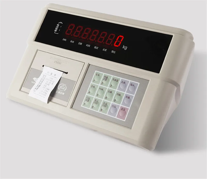 electronic platform weighing scale Floor scale with YAOHUA indicator XK3190-A9P with printer