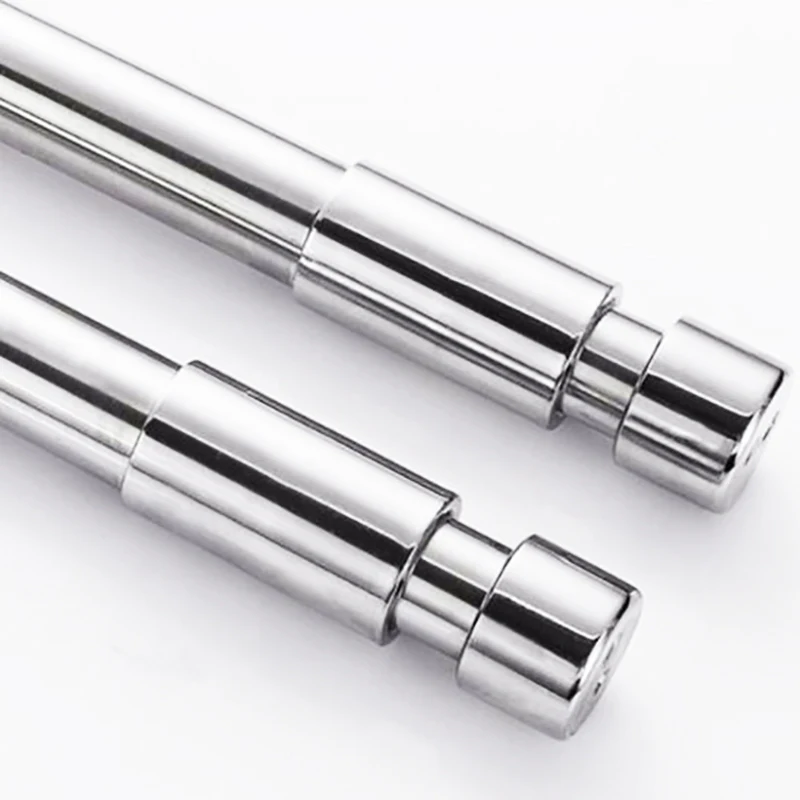 Furniture Tube Support Stainless Steel Hanging Rail Closet Rod Holders Wardrobe Round Tube