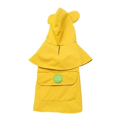 Factory direct dog raincoat full package four legs waterproof poncho teddy small medium rain shelter clothing