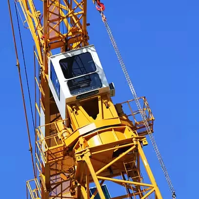 Hand Flattop new tower Crane Used TC6015A 10 New Product 2024 Provided Yellow Prices of Tower Cranes 10 Ton