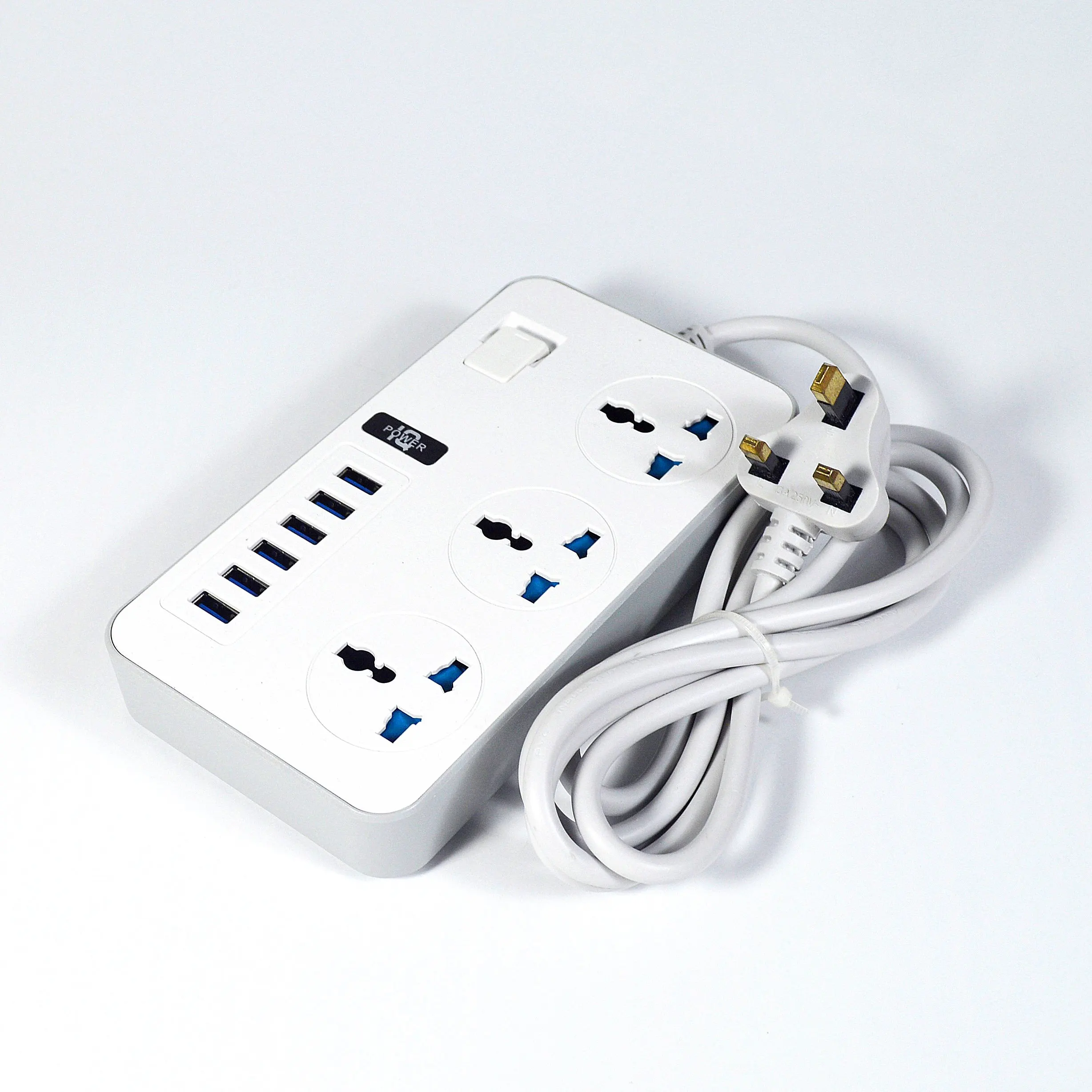 smart extension multi socket extension cord electrical extension socket with usb plug