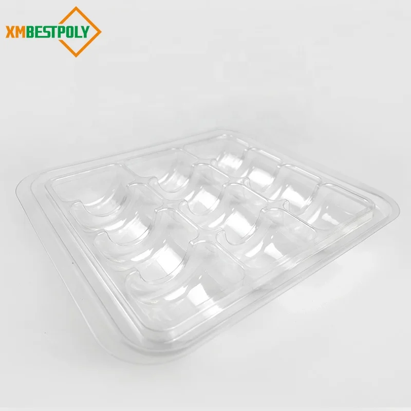 12 контейнеров для лотков макарон прозрачная пластиковая вставка Макарон на