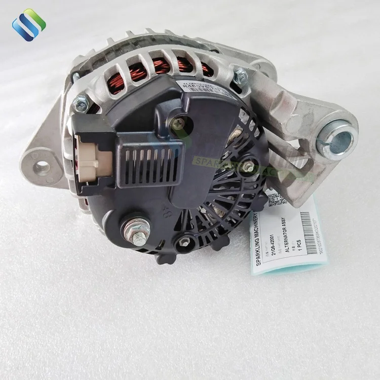 21Q6-42001 генератора R140LC-7 R140W9 R210LC7 генератор в сборе для Экскаватора Запасные Части