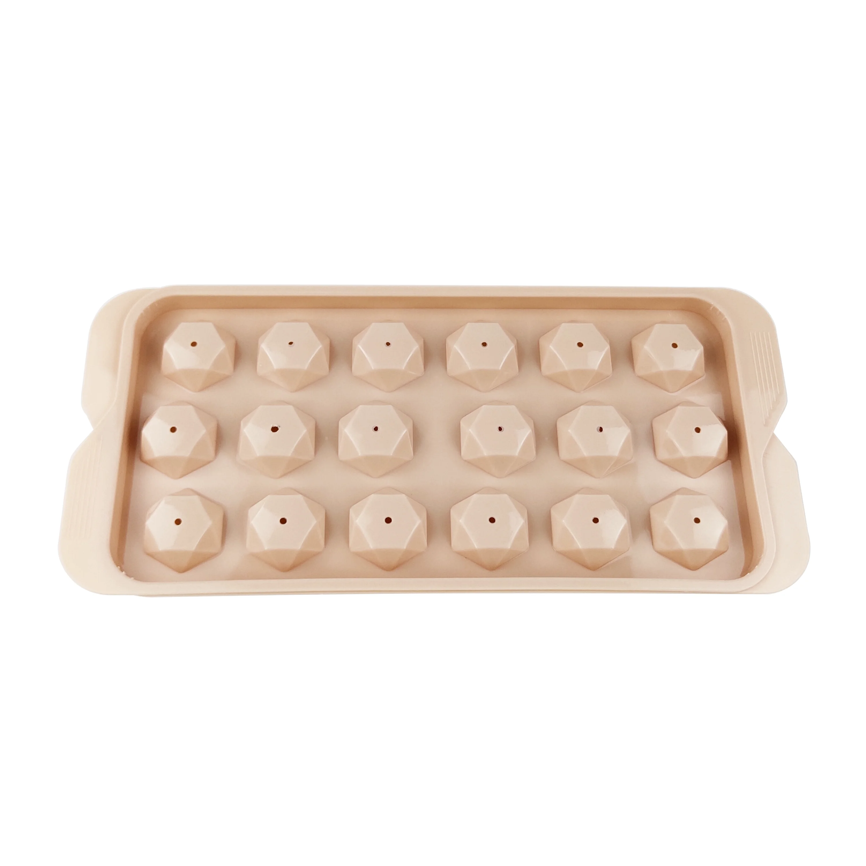 Whisky Large Ice Mold Hockey Honeycomb Ice Box 18 Grid Silicone Ice Grid Mold