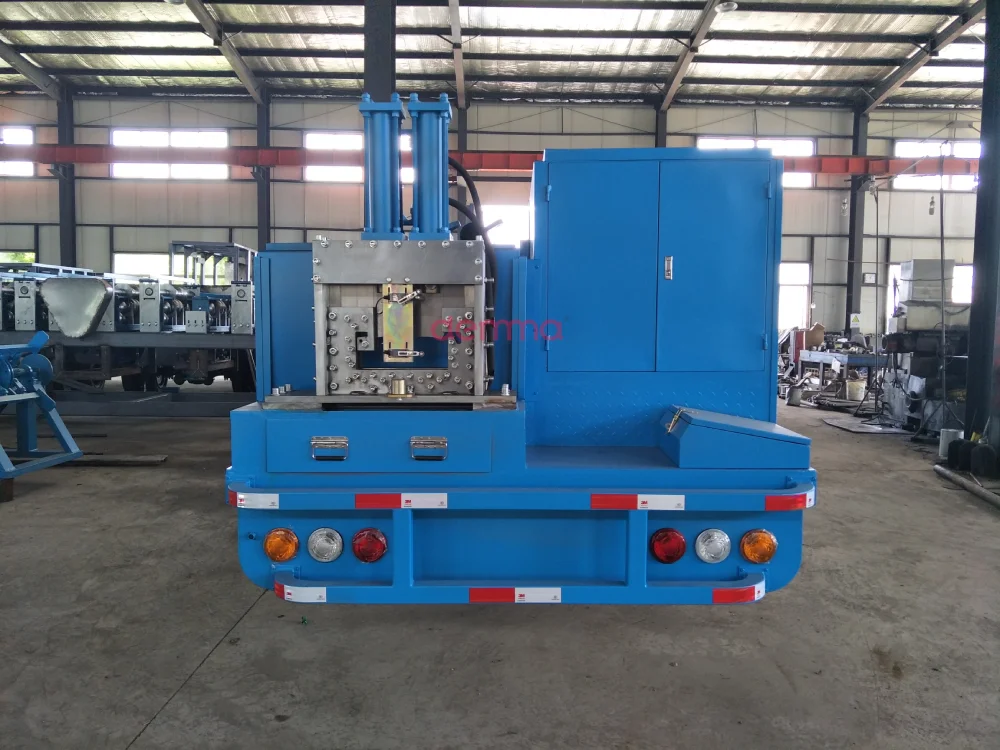 different building shapes roof machine  K Arch Span Self supported roofing machine trailer mounted curve roof machine