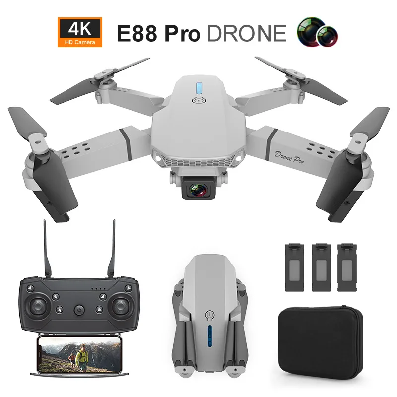 Professional Drone With Wide Angle HD 4K Camera Height Hold Mode quadcopter mini drone 4K single camera