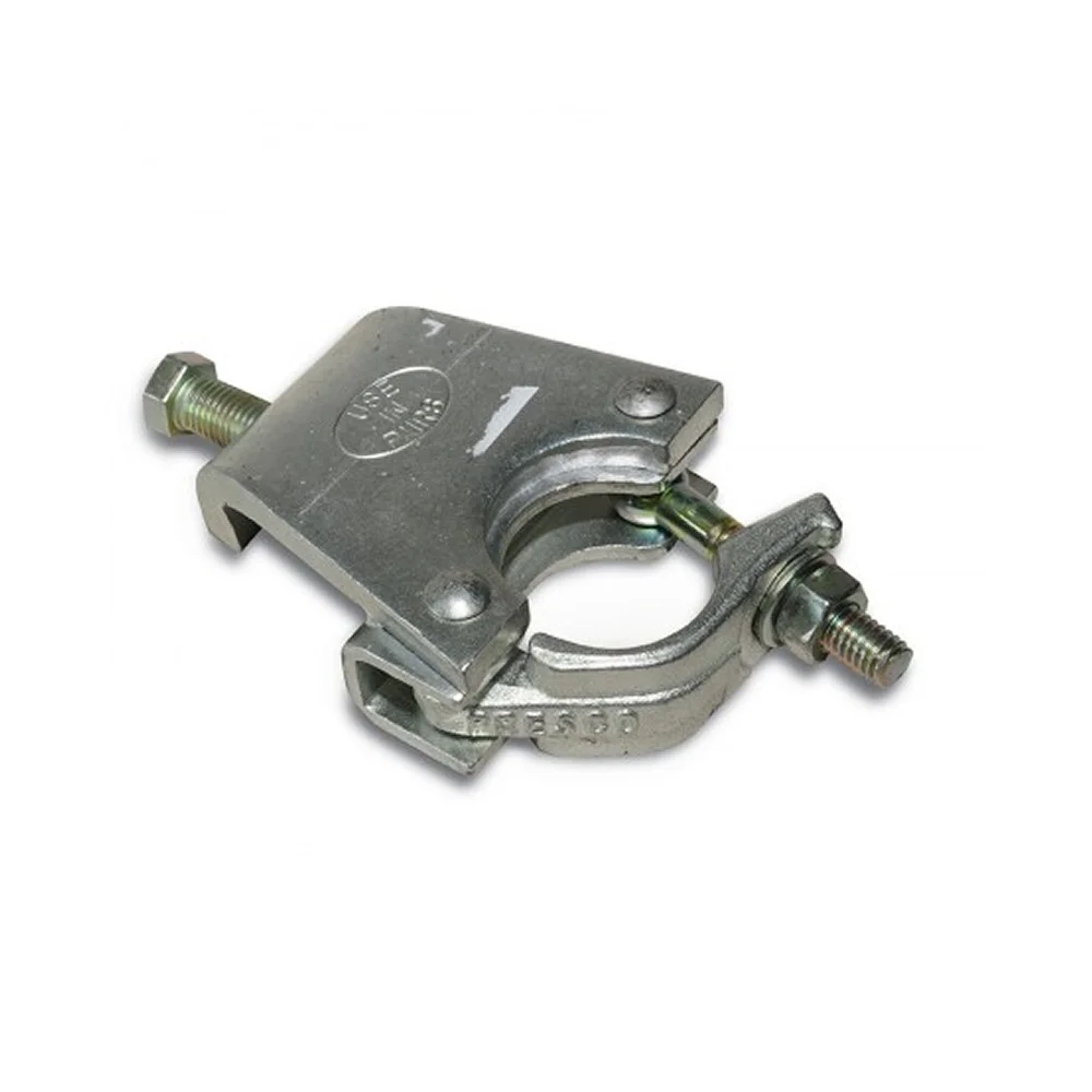 metal tubular scaffold clamps forged  fixed right angle single coupler and swivel scaffolding clamp