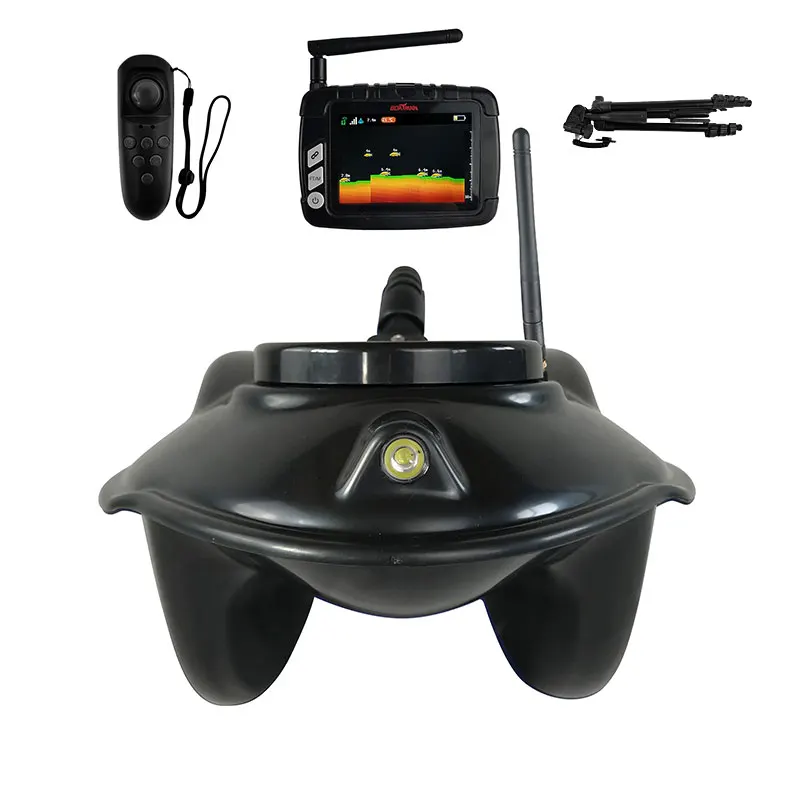 wireless remote control 500m fishing bait boat with fish finder cheap rc bait boats for fishing