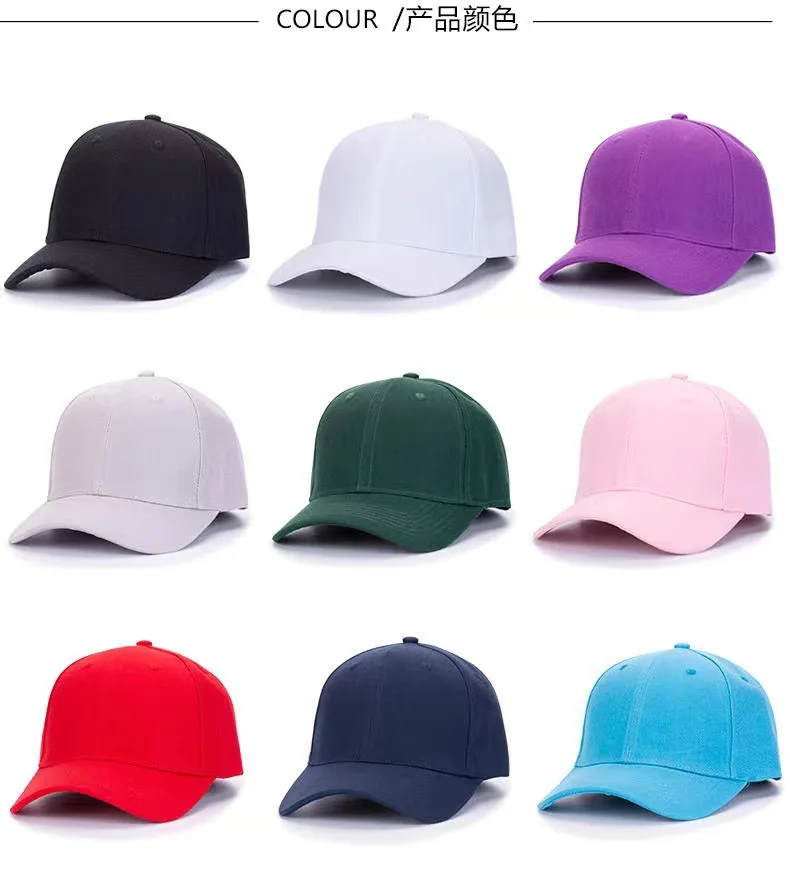 Fashionable Blank Baseball Cap with Custom 3D Embroidery for Sporty Look