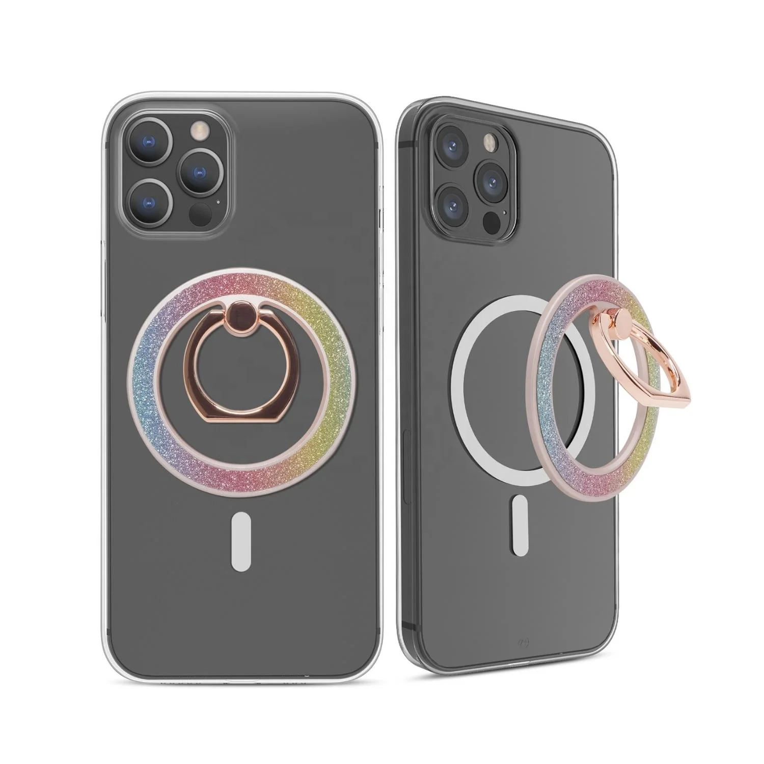 Съемная металлическая подставка для телефона Magsafe магнитный держатель-кольцо на палец стикер аксессуары iPhone Samsung