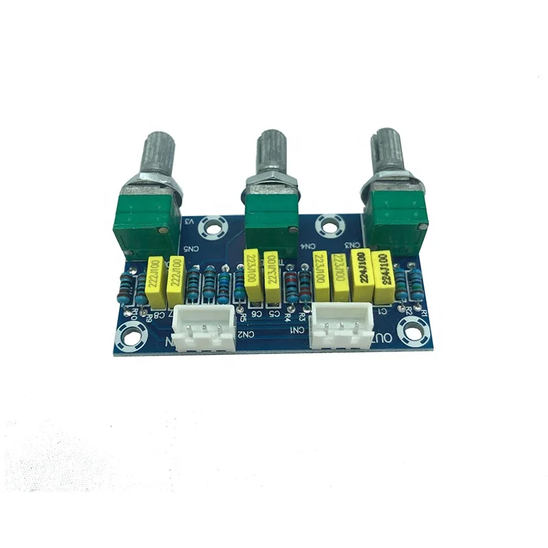 XH-M802 Passive Tone Board Amplifier Preamp Power Module Low High Sound Adjustment Electronic Diy Electronic PCB Board