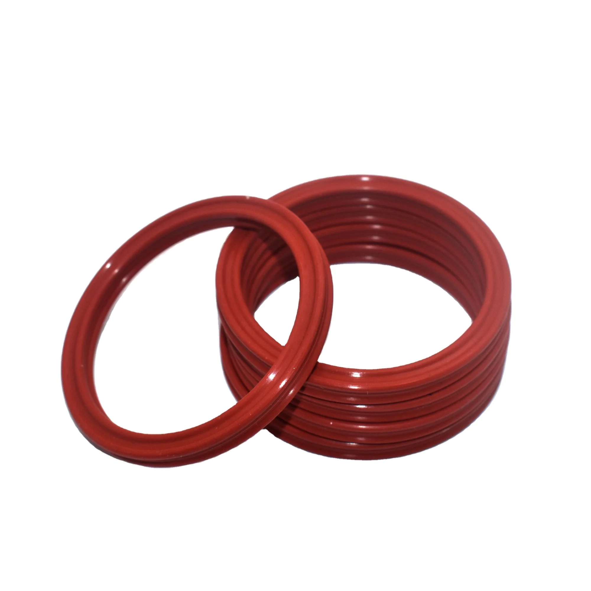 Custom NBR/FKM Quad-ring Silicone Material X Shaped Seal
