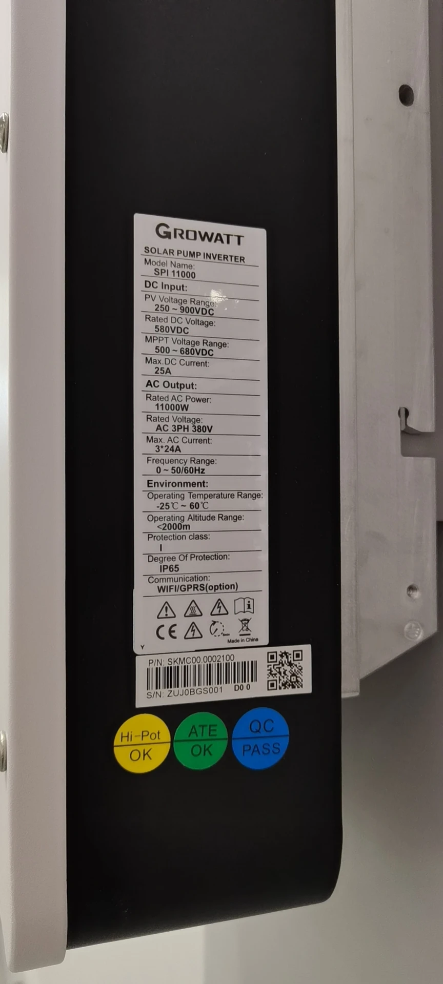  Growatt SPI 380v трехфазный de bomba солнечный инвертор насос водяного насоса на солнечной батарее 3kw 5.5kva насосная инверсор или глубоких скважин
