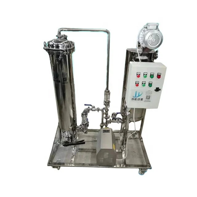 Large Diatomaceous Earth Filter System For Beer