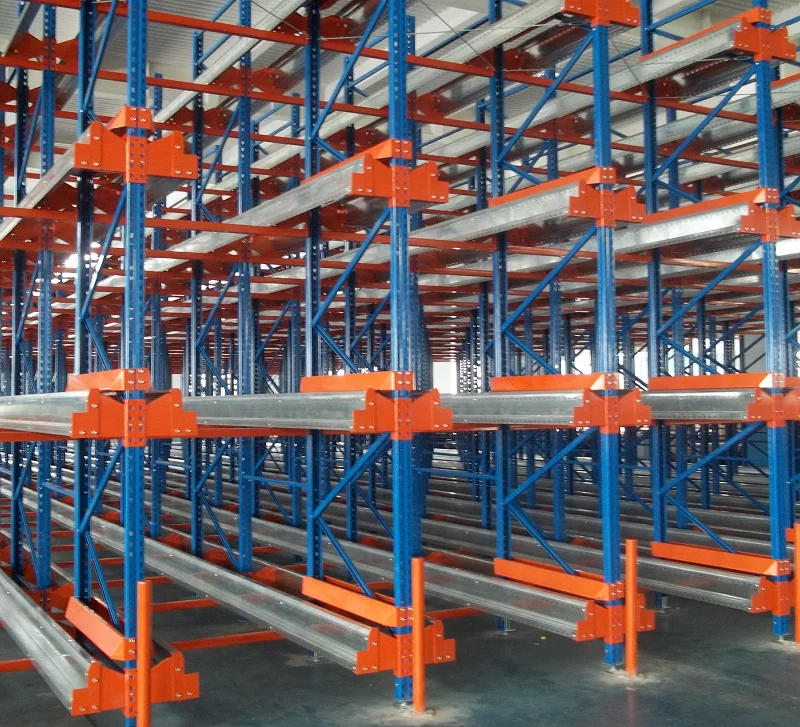 Good Price Heavy Duty Shuttle Racking System Industrial FIFO Pallet Shuttle Racking