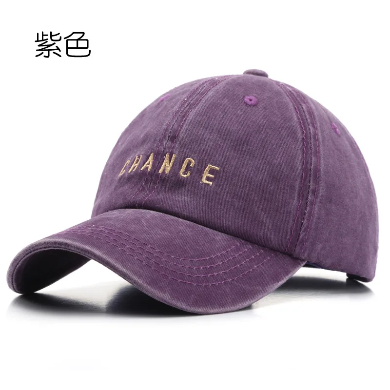 Top Selling Vintage Nine Color Adjustable Cotton Washed Smart Casual Baseball Cap For Man