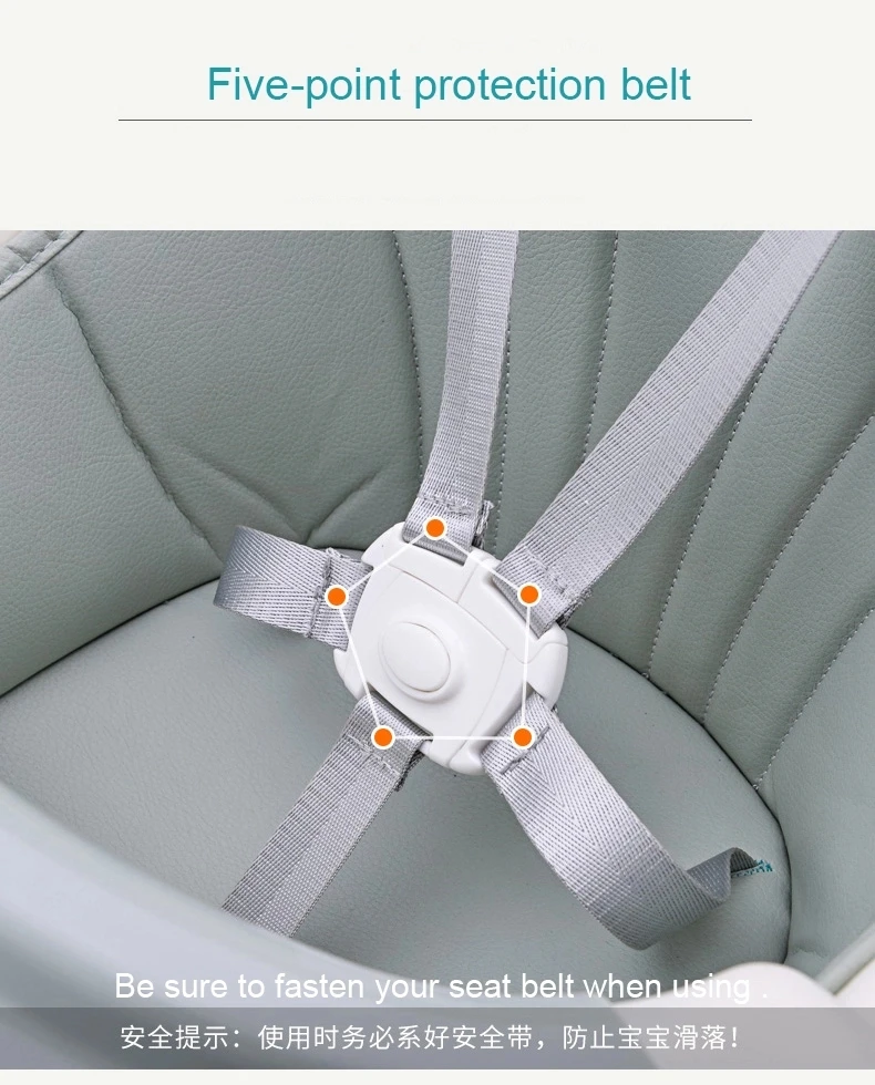 Height Adjustable Multifunction Baby Dining Chair Baby High Chair  baby feeding for sale