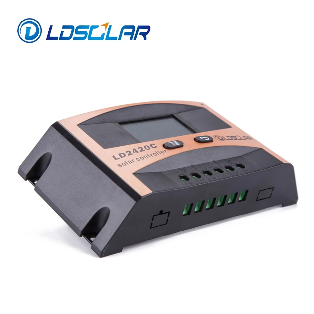 Welead LD2430S Home Use Smart Sun Battery Charger Electric PWM Charge Controller 30a