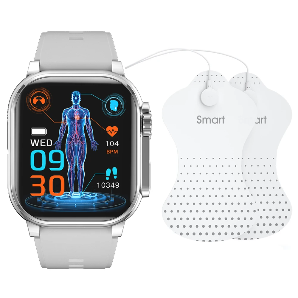 New Arrival Ultra Series Vibration Massage Function Sport Health Monitoring Wireless Waterproof Massage Smart Watches