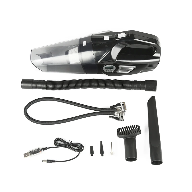 
Digital Display Wireless Vacuum Cleaner Car Compressor With Led Light 