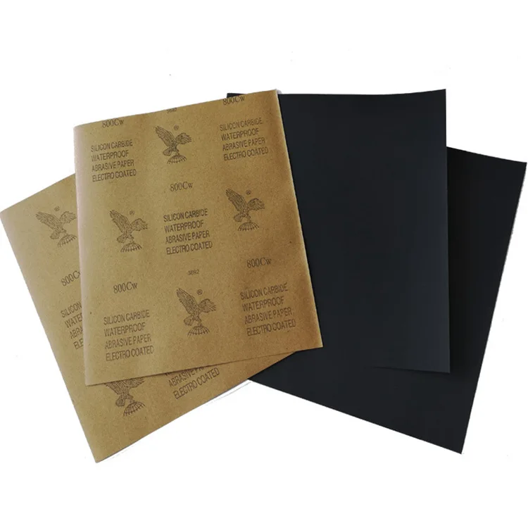 230*280MM Silicon Carbide Wet And Dry Sandpaper Eagle Brand Water Proof Sandpaper