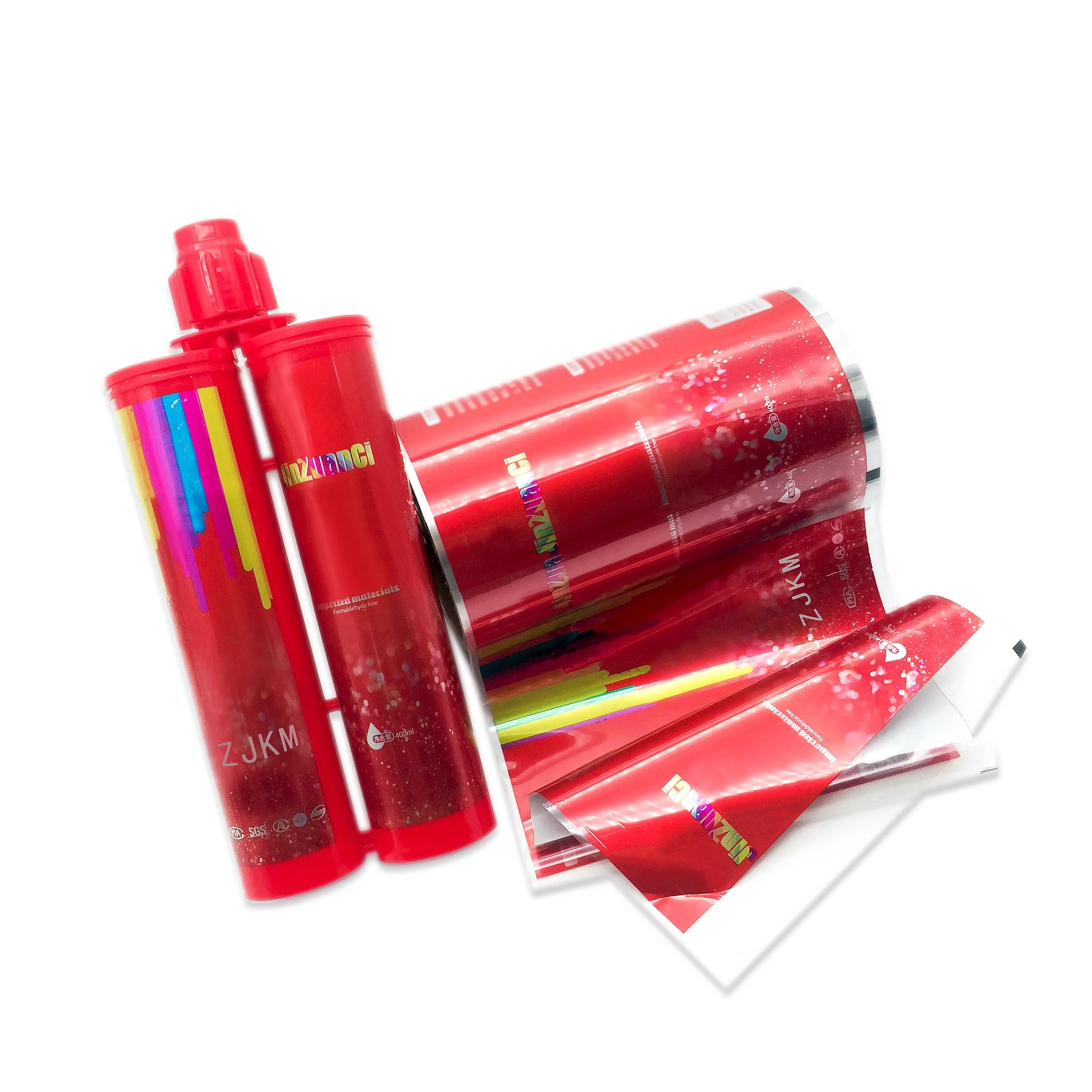 Sealants bottle packaging heat transfer film