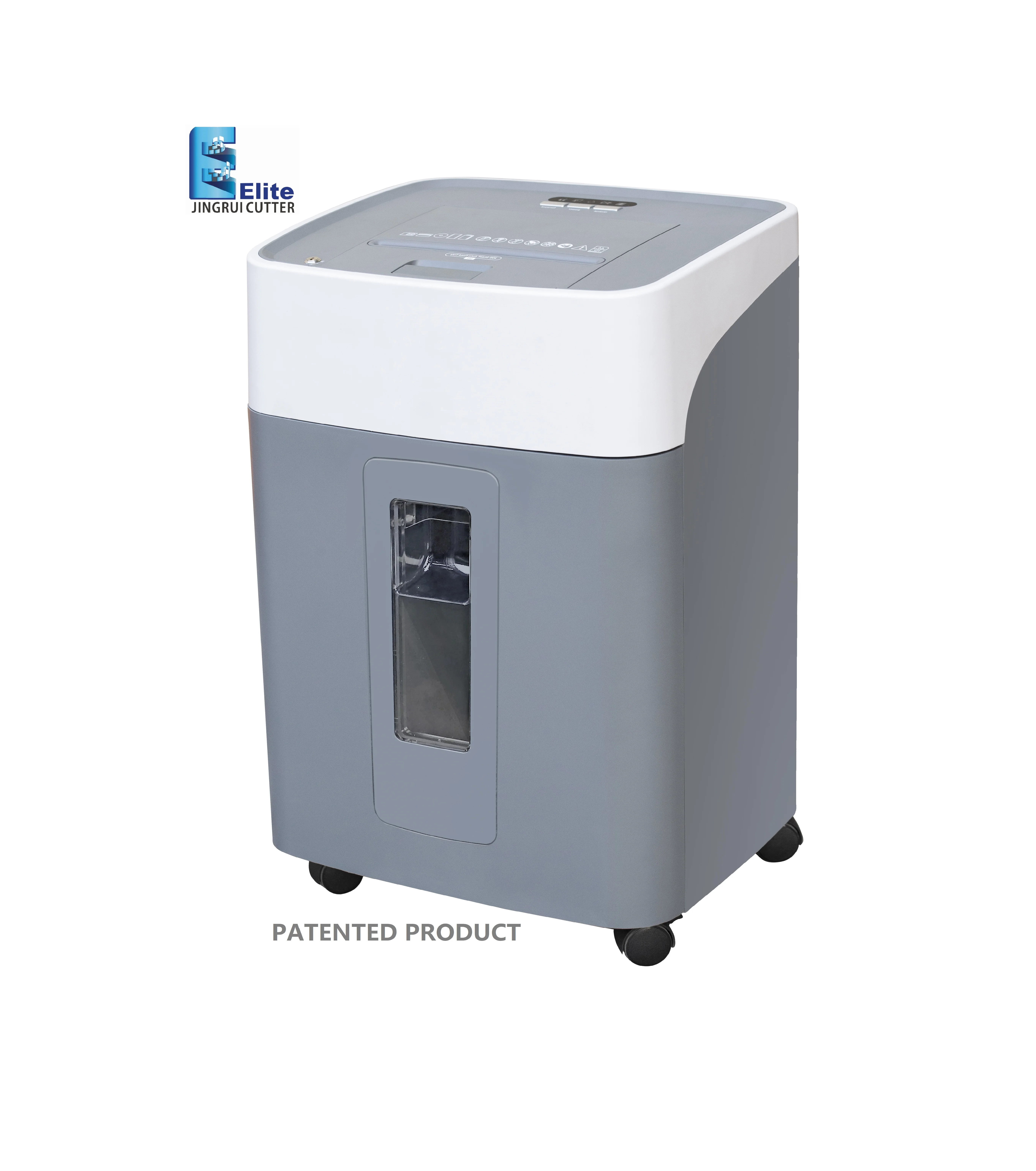 
E40L412 Electricity paper card cd shredding medium cross cut normal size shredder machine 