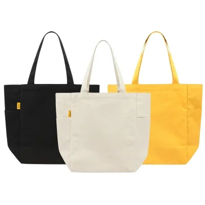 Eco-friendly wholesale canvas tote bags custom logo cotton shopping bags