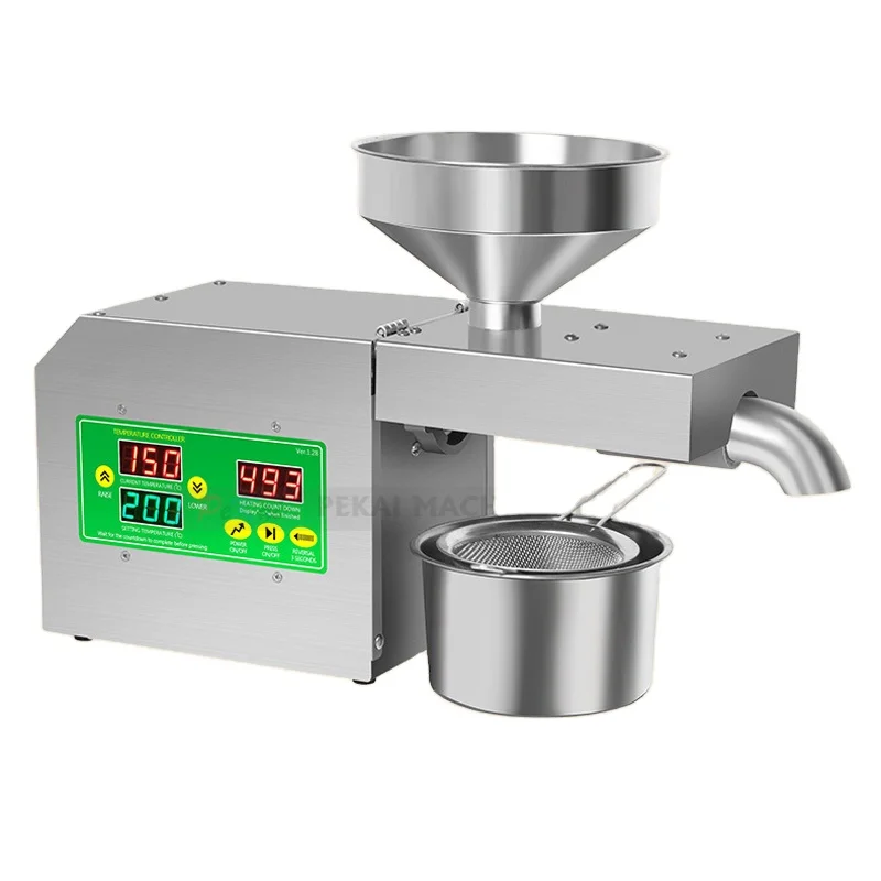 R3S Household Small Oil Press Stainless Steel Cooking Oil Processing Machine for Electrical Appliances