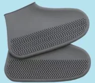 Waterproof Shoe Cover Silicone Reusable Non Slip Rain Snow Boot Covers Foldable Overshoes Galoshes for Men Women Kids Protection