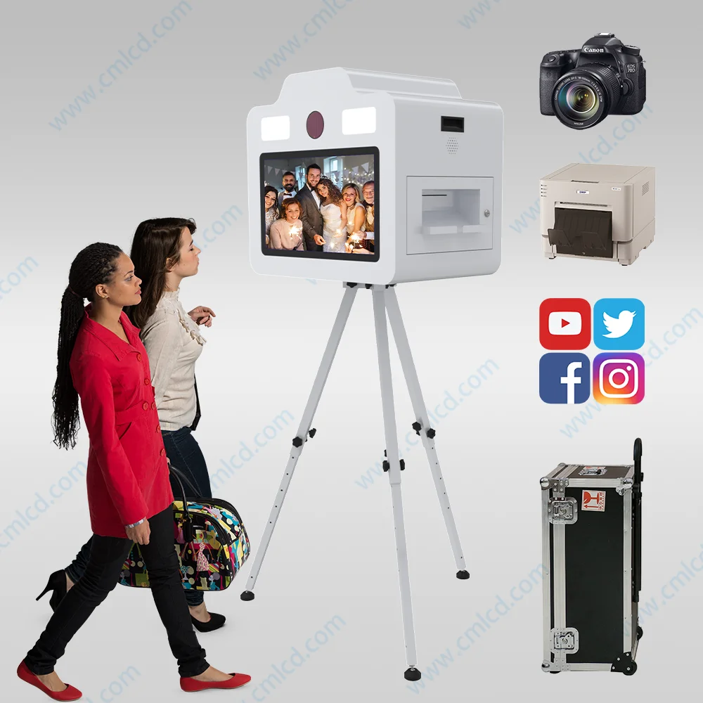 Classic Vintage Photo Booth for Small Weddings: High-Quality Design with Tripod Stand for Memorable Celebrations - Rent or Buy