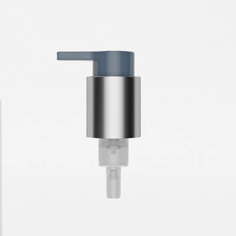 long nozzle pump 24/410 aluminium and plastic  dispenser for bottles