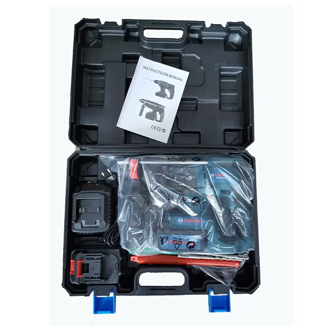 
BOSHUN Lithium Battery Rechargeable Brushless Electric Cordless Rotary Hammer Drill High Quality 26mm Max 