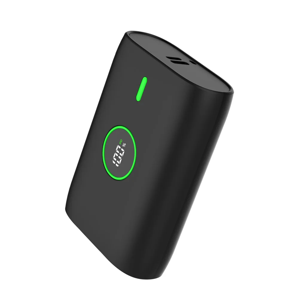Mini Power Bank Portable External Battery Charger PD Fast Charge Powerbank 10000mAh For iPhone Xiaomi With LED Display