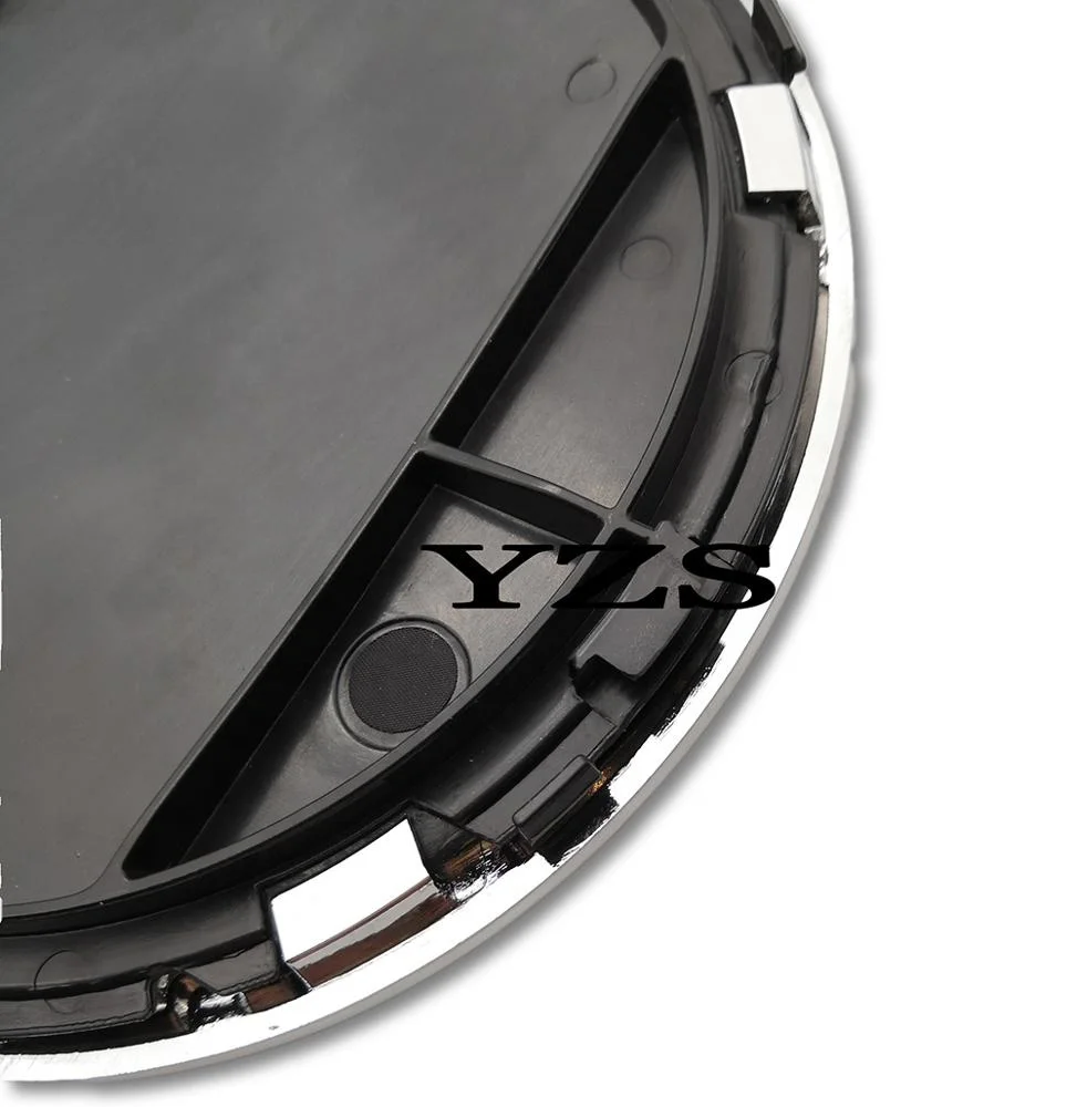 Car Adaptations Grille Mirror Badge Front Logo Glossy Grill Emblem Fit For Mercedes Benz B RABUS style