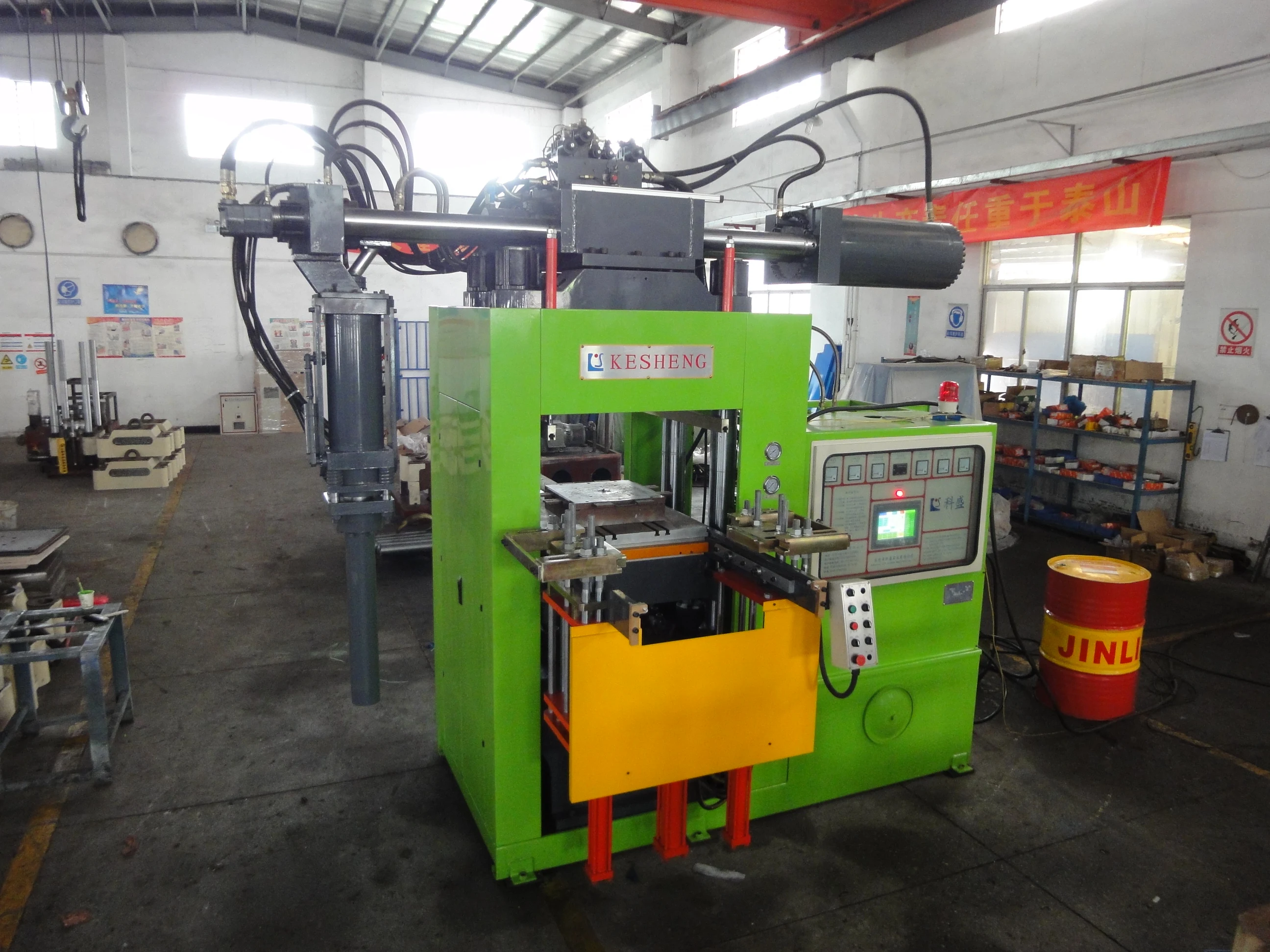 High Efficiency CNC Rubber Injection Molding Machine for All Silicone Products